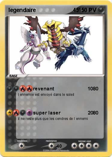 Pokemon legendaire                        45