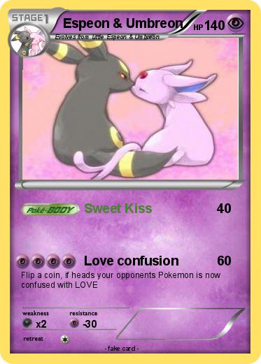 Pokemon Espeon & Umbreon