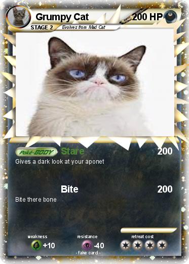 Pokemon Grumpy Cat