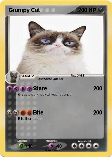 Pokemon Grumpy Cat