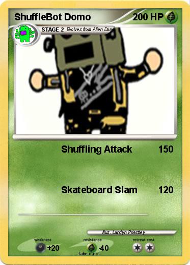 Pokemon ShuffleBot Domo