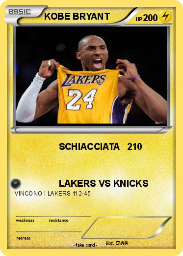Pokemon KOBE BRYANT