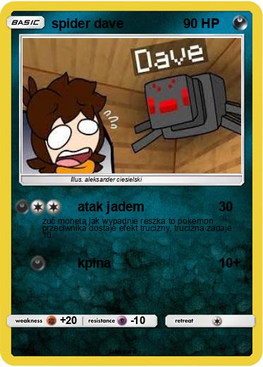 Pokemon spider dave