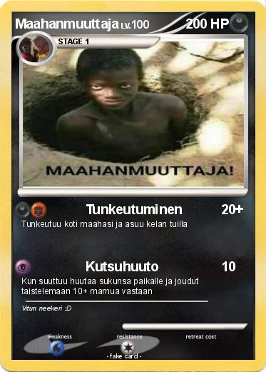 Pokemon Maahanmuuttaja