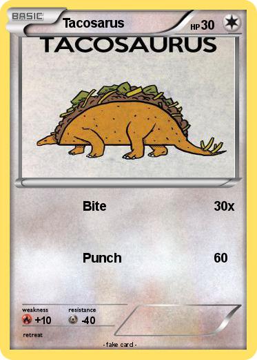 Pokemon Tacosarus
