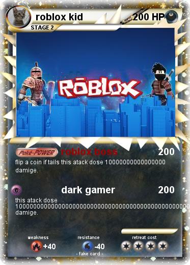 Pokemon roblox kid
