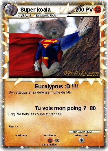 Pokemon Super koala