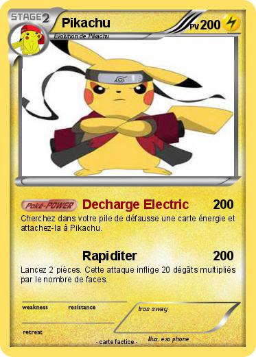 Pokemon Pikachu