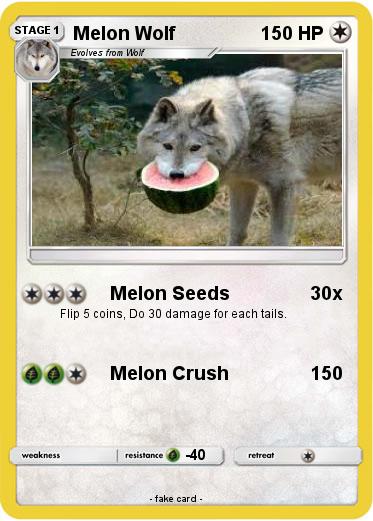 Pokemon Melon Wolf