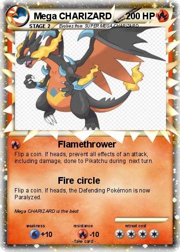 Pokemon Mega CHARIZARD