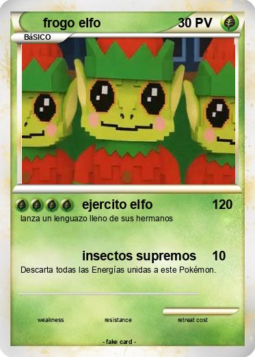 Pokemon frogo elfo