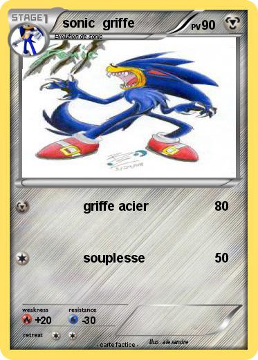 Pokemon sonic  griffe