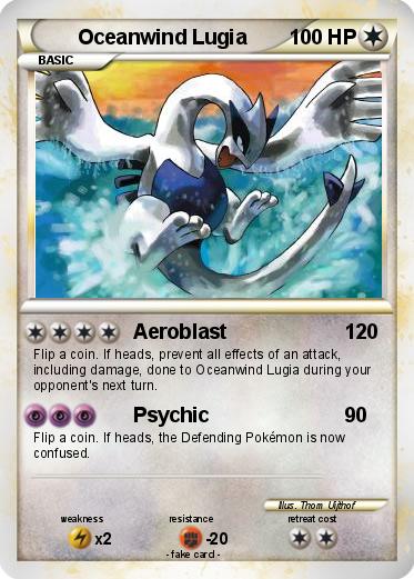 Pokemon Oceanwind Lugia