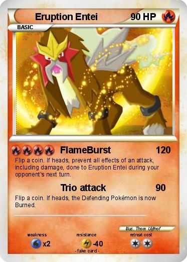 Pokemon Eruption Entei