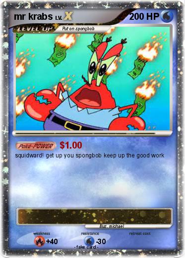 Pokemon mr krabs
