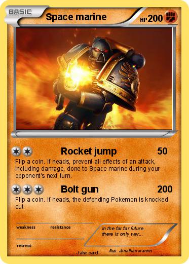 Pokemon Space marine