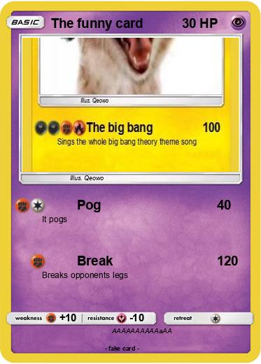 Pokemon The funny card