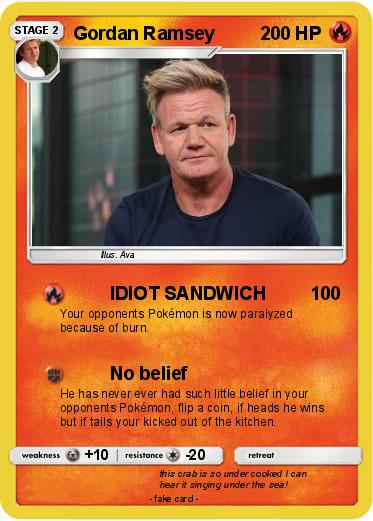 Pokemon Gordan Ramsey