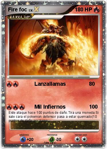 Pokemon Fire foc