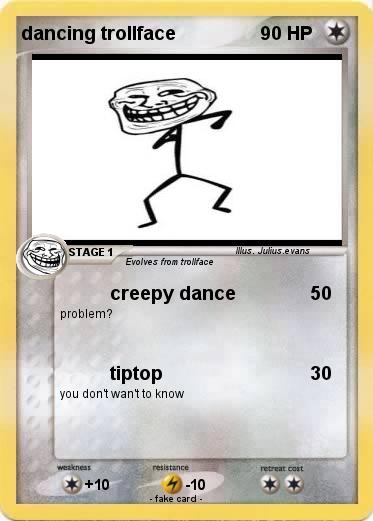 Pokemon dancing trollface