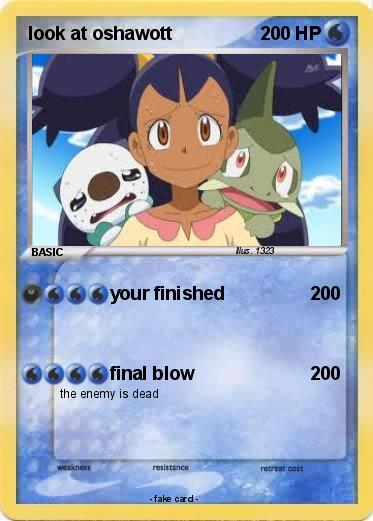 Pokemon look at oshawott