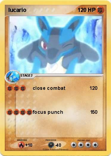 Pokemon lucario