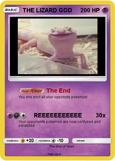 Pokemon THE LIZARD GOD