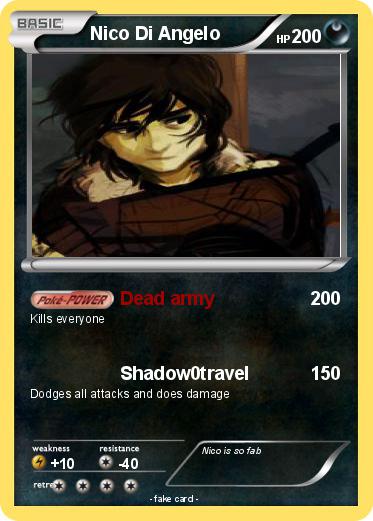 Pokemon Nico Di Angelo
