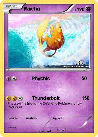 Pokemon Raichu