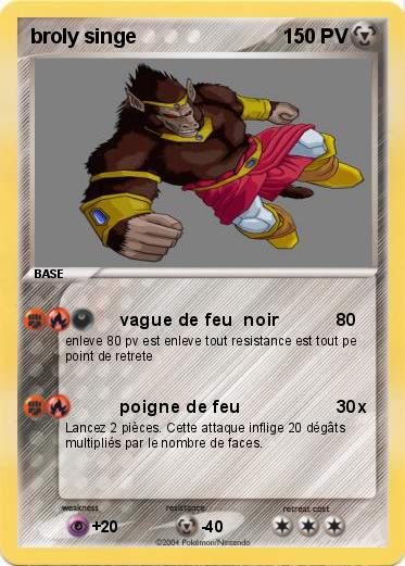 Pokemon broly singe