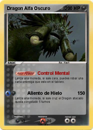 Pokemon Dragon Alfa Oscuro