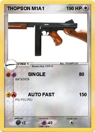 Pokemon THOPSON M1A1