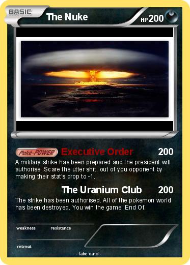 Pokemon The Nuke