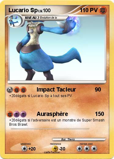 Pokemon Lucario Sp