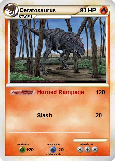 Pokemon Ceratosaurus