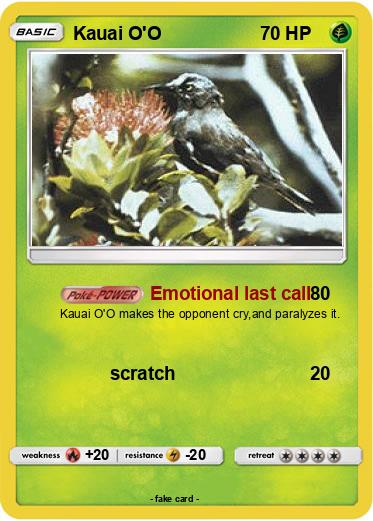 Pokemon Kauai O'O