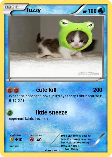 Pokemon fuzzy