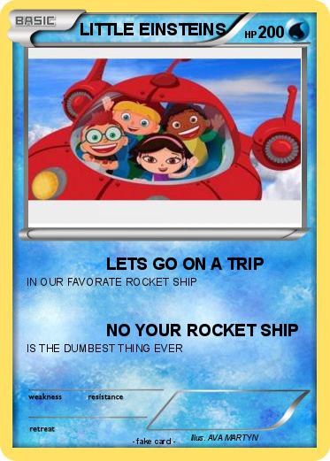 Pokemon LITTLE EINSTEINS