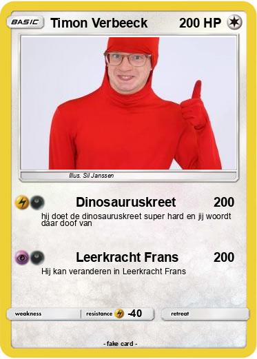 Pokemon Timon Verbeeck