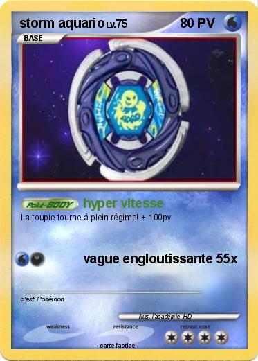 Pokemon storm aquario