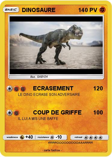 Pokemon DINOSAURE