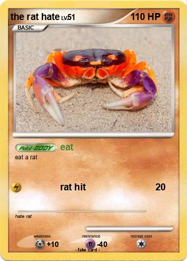 Pokemon the rat hate