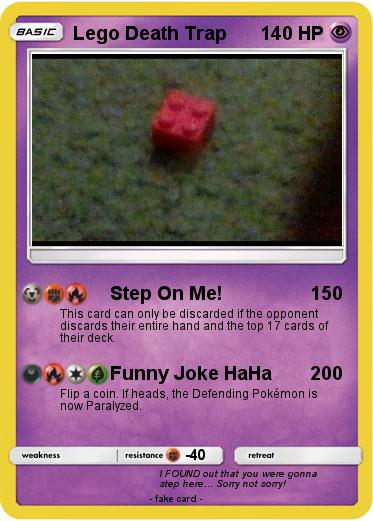 Pokemon Lego Death Trap