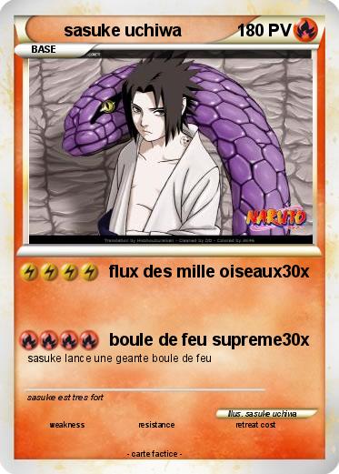 Pokemon sasuke uchiwa