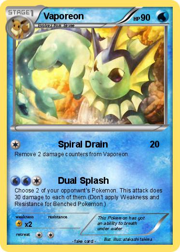 Pokemon Vaporeon