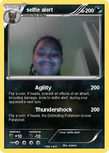 Pokemon selfie alert