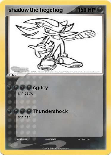 Pokemon shadow the hegehog