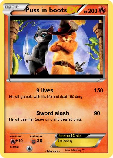 Pokemon Puss in boots