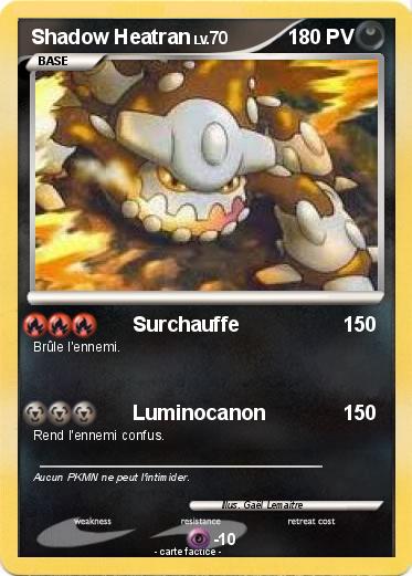 Pokemon Shadow Heatran