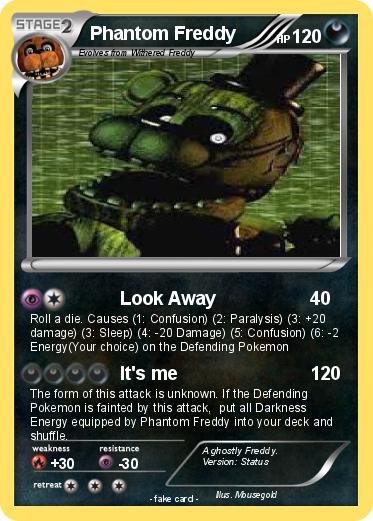 Pokemon Phantom Freddy